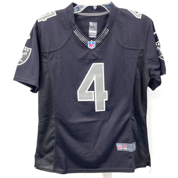 YOUTH NFL Nike On Field CARR #4 Raiders Jersey Size XXL - Picture 2 of 5